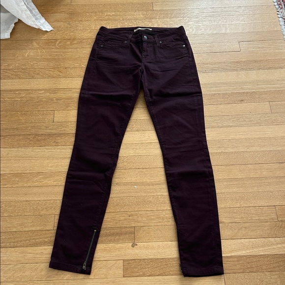 VINCE. skinny leg pants with zippers size 26 NWOT - Picture 8 of 16